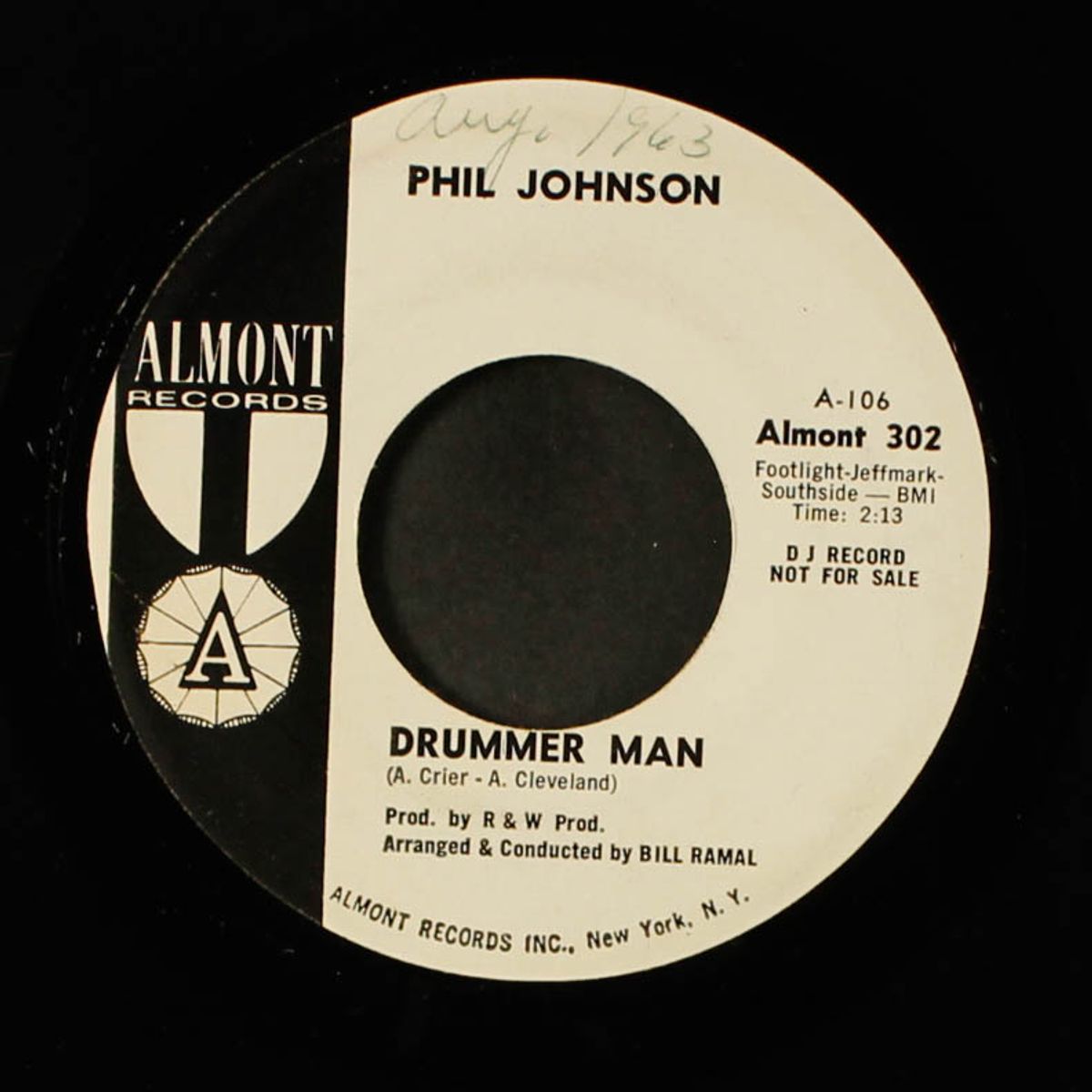 drummer man / relief is just a step away by PHIL JOHNSON