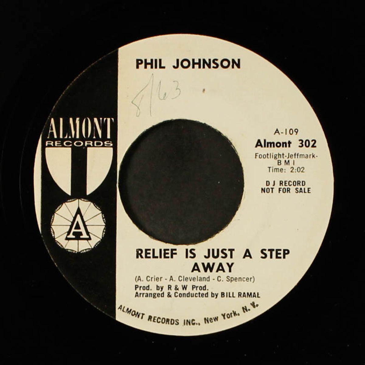 drummer man / relief is just a step away by PHIL JOHNSON
