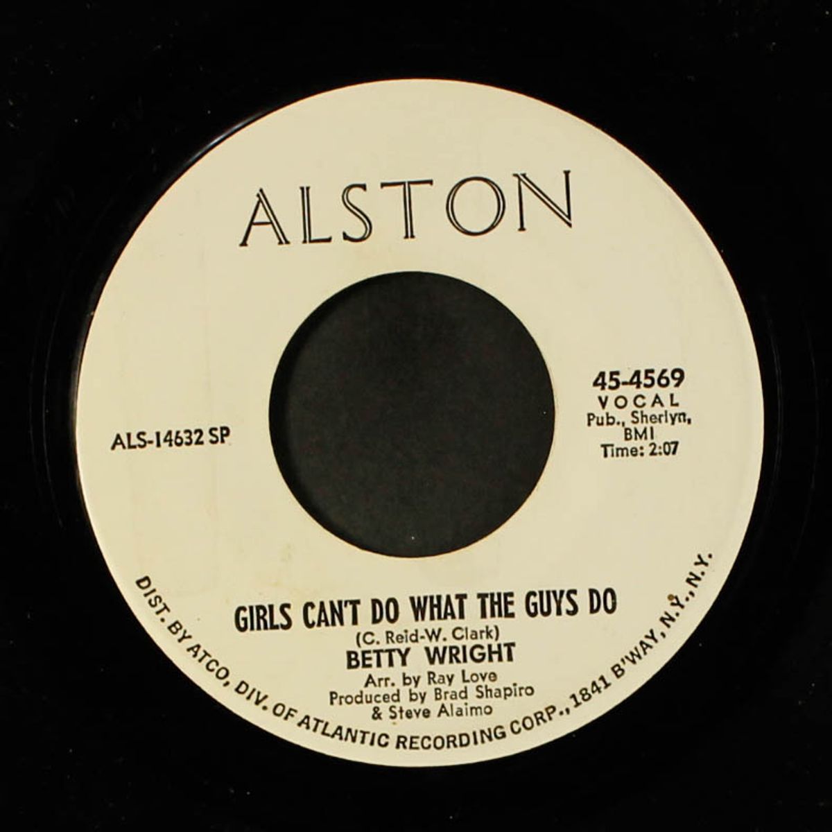 girls can't do what the guys do / same by BETTY WRIGHT