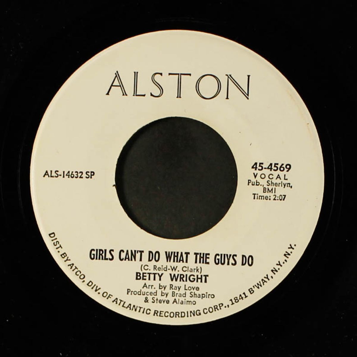 girls can't do what the guys do / same by BETTY WRIGHT