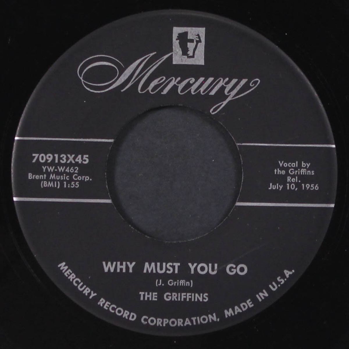 my baby's gone / why must you go by GRIFFINS