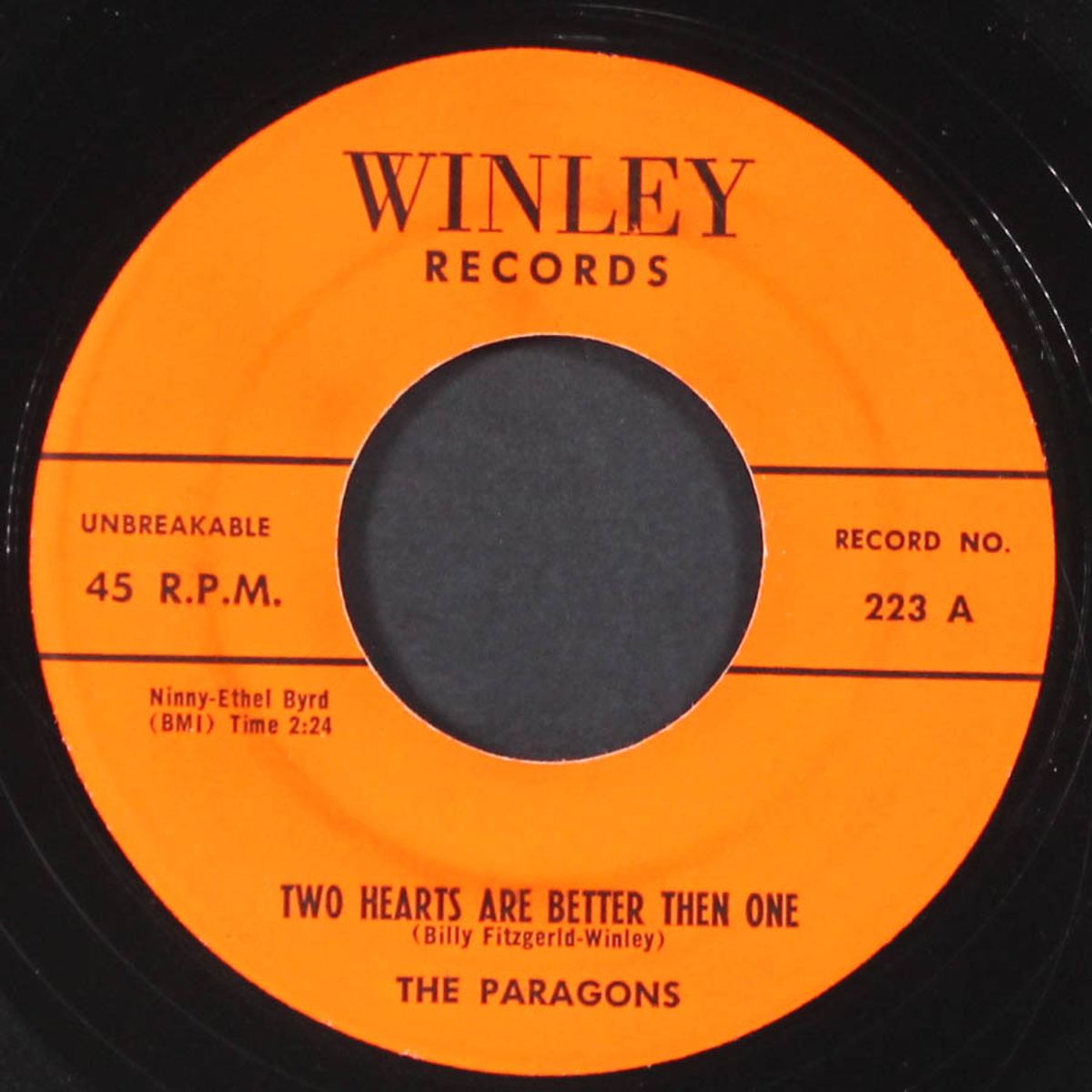 two hearts are better then one / give me love by PARAGONS