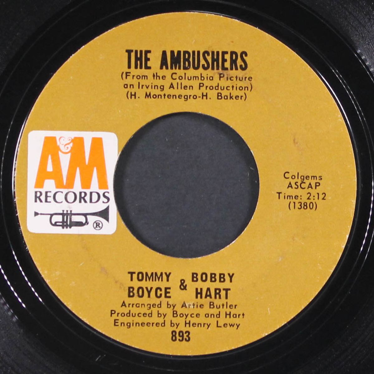 i wonder what she's doing tonight / the ambushers by TOMMY BOYCE & BOBBY HART