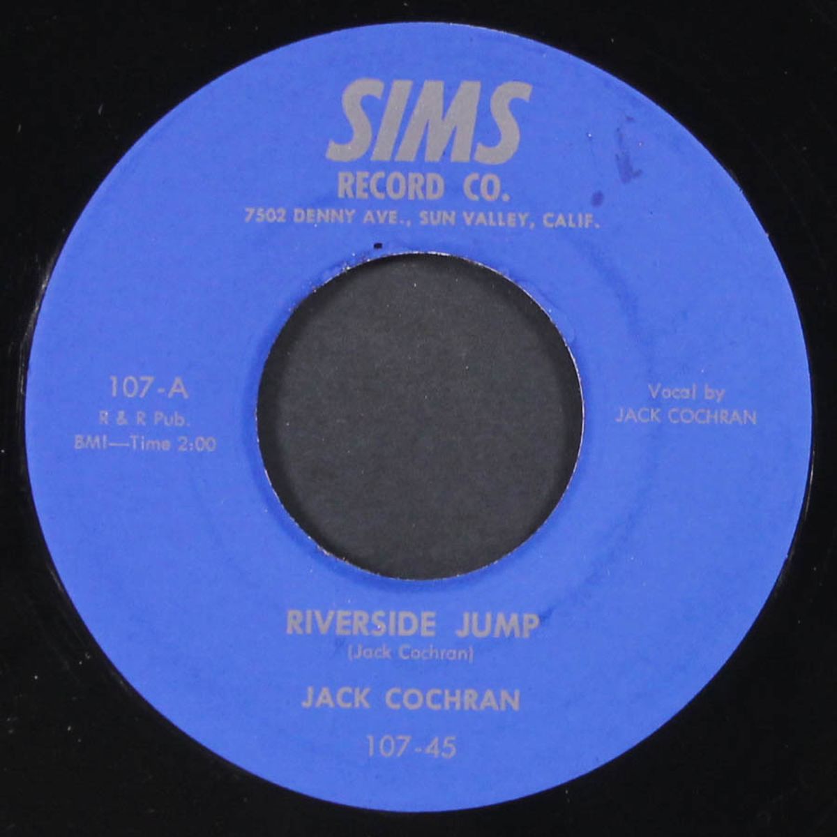 hip shakin' mama / riverside jump by JACK COCHRAN