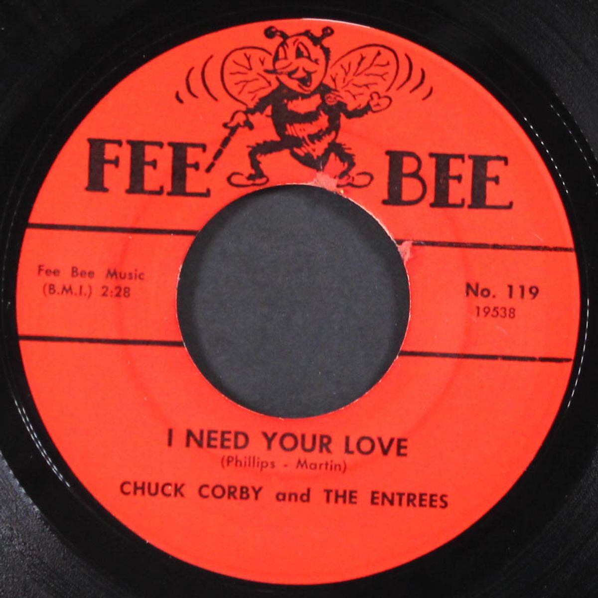 honey, let me stay / i need your love by CHUCK CORBY
