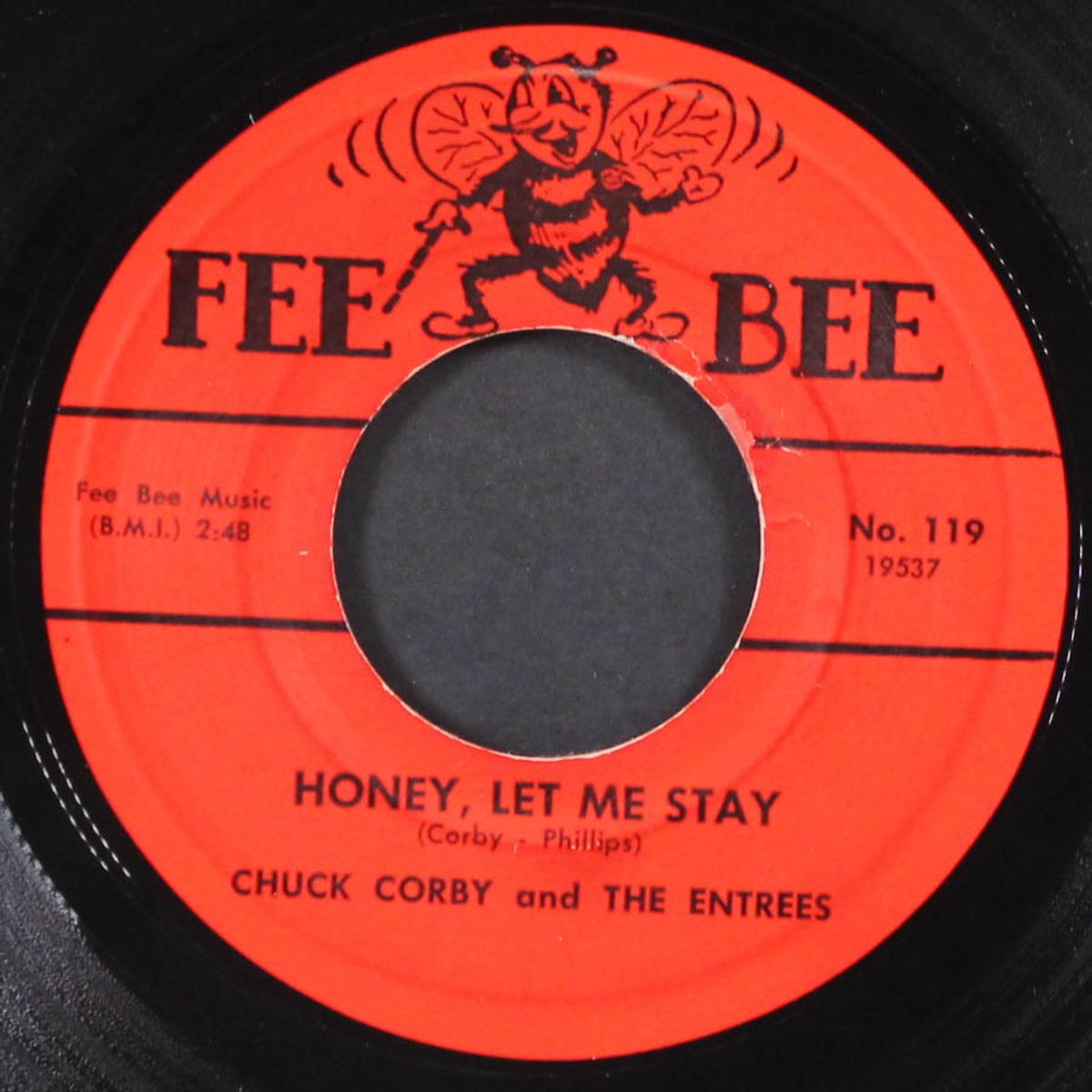honey, let me stay / i need your love by CHUCK CORBY