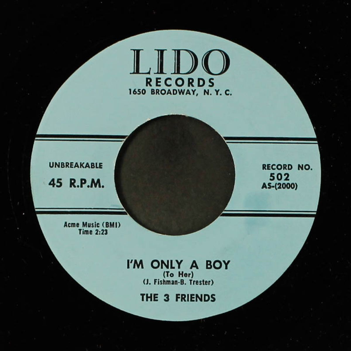 i'm only a boy / jinx by 3 FRIENDS