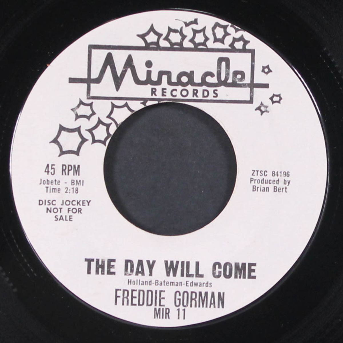 the day will come / just for you by FREDDIE GORMAN