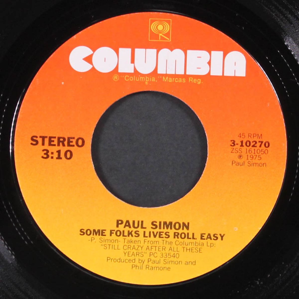 50 ways to leave your lover / some folks lives roll easy by PAUL SIMON