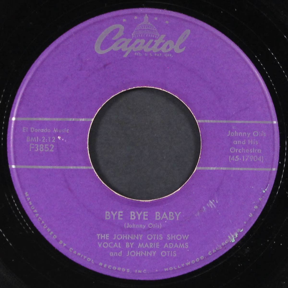 good golly / bye bye baby by JOHNNY OTIS SHOW