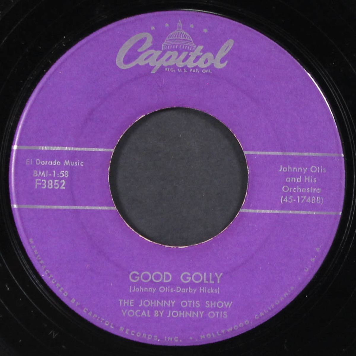 good golly / bye bye baby by JOHNNY OTIS SHOW