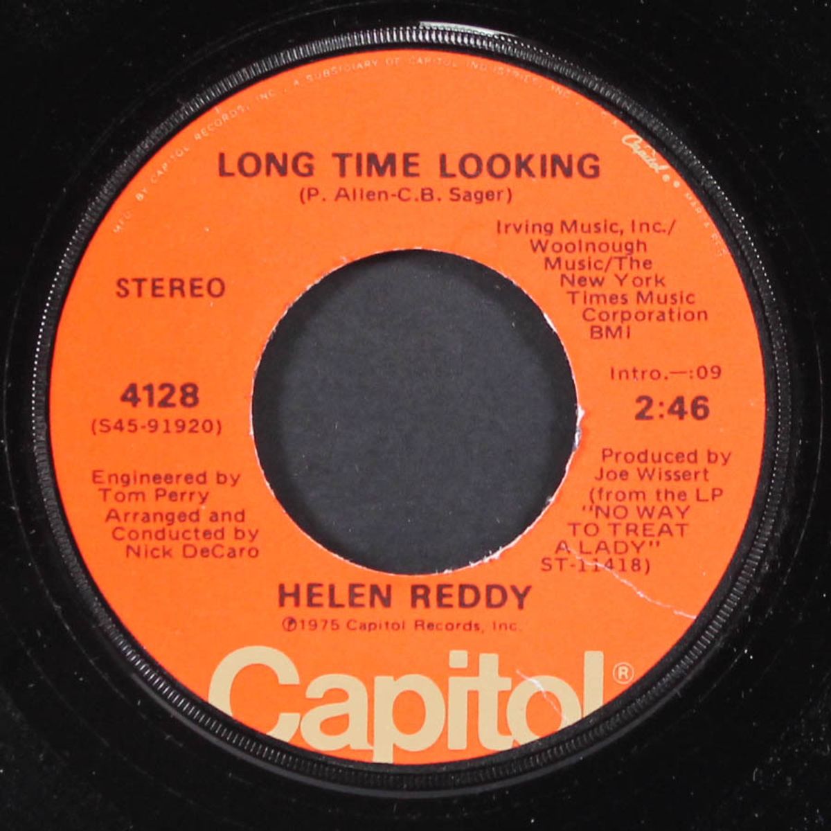 ain't no way to treat a lady / long time looking by HELEN REDDY