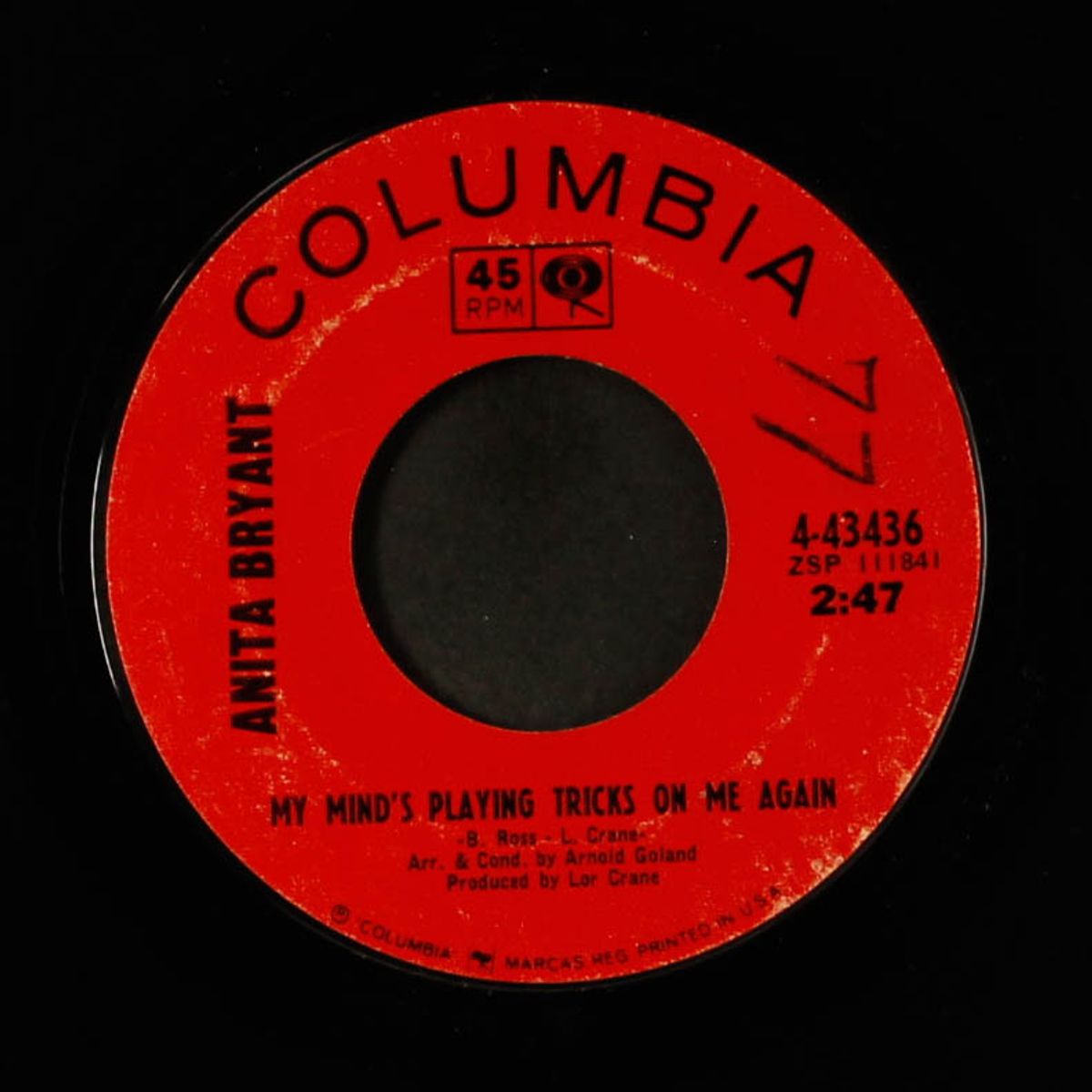 my mind's playing tricks on me again by ANITA BRYANT