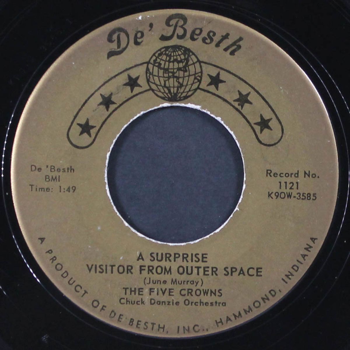 memories of yesterday / a surprise visitor from outer space by FIVE CROWNS