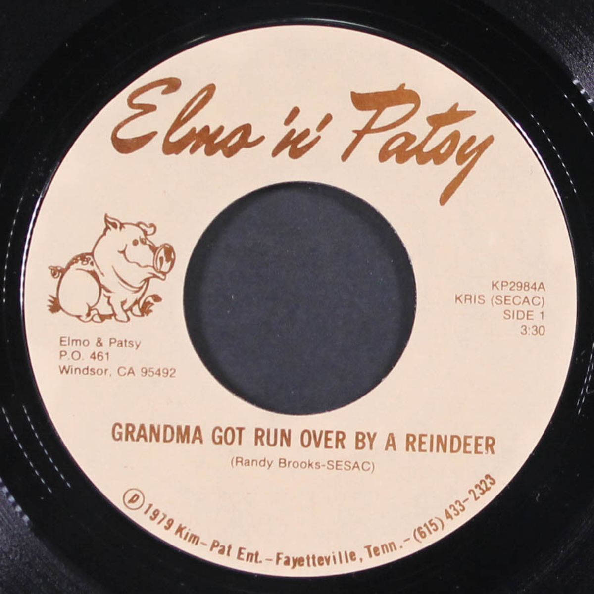 grandma got run over by a reindeer / christmas by ELMO & PATSY