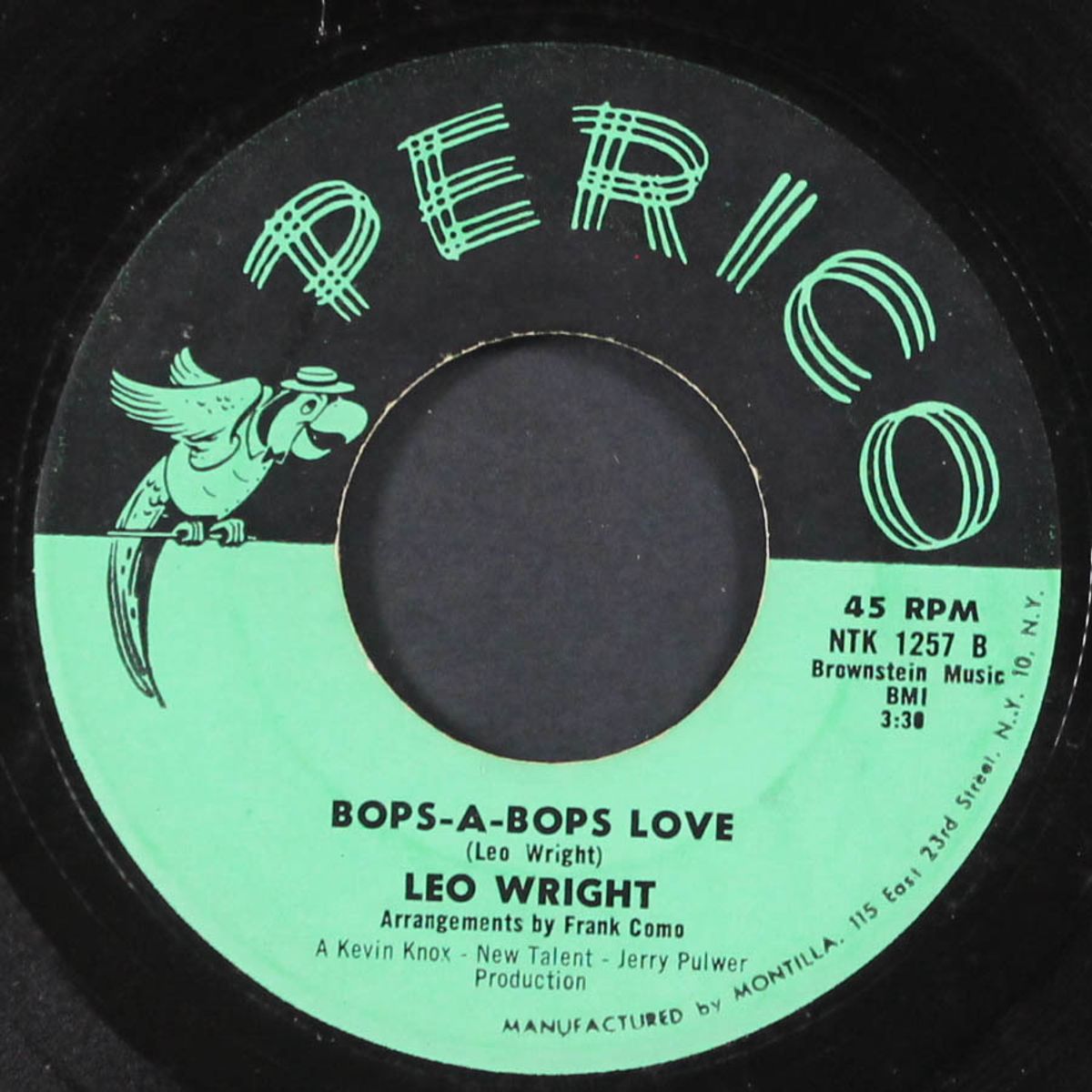 i pretend and cry / bops-a-bops love by LEO WRIGHT