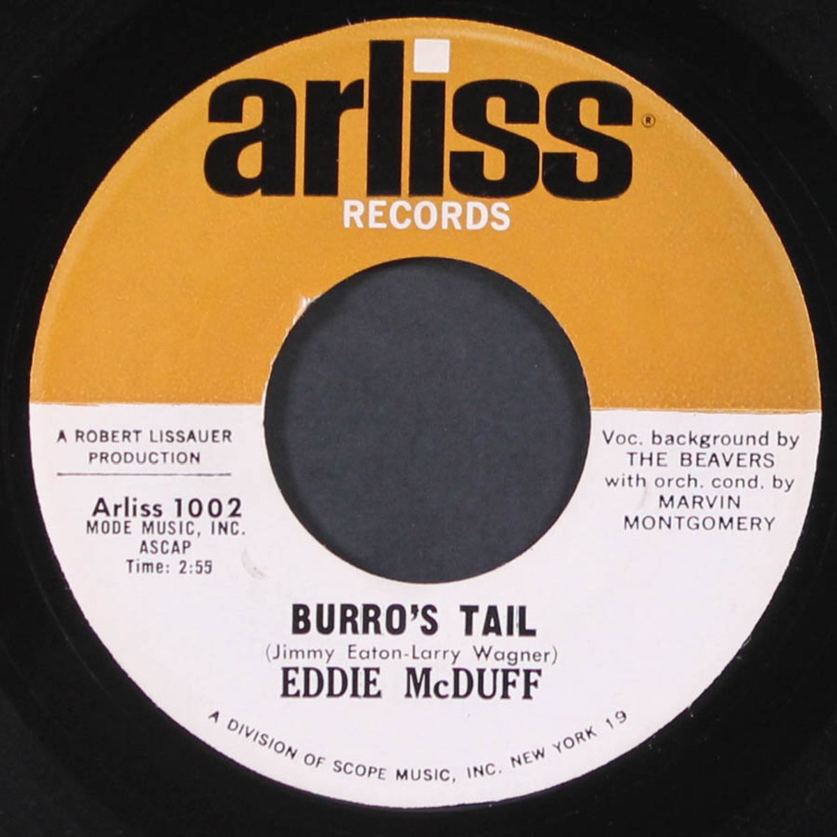 goodby betty lou / burro's tail by EDDIE MCDUFF