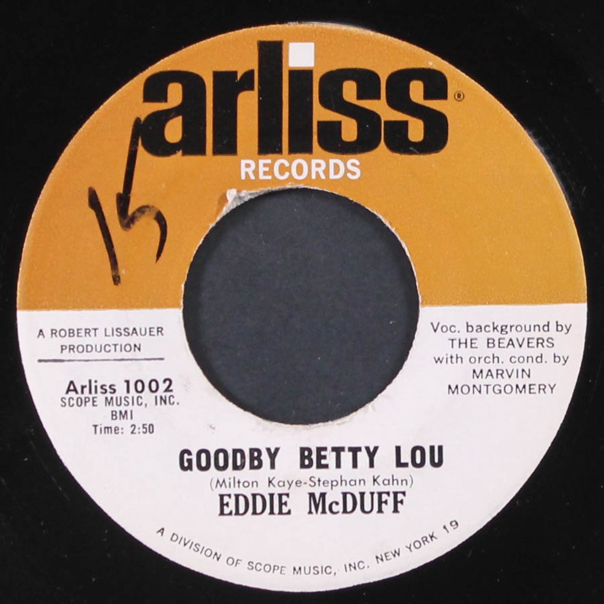 goodby betty lou / burro's tail by EDDIE MCDUFF