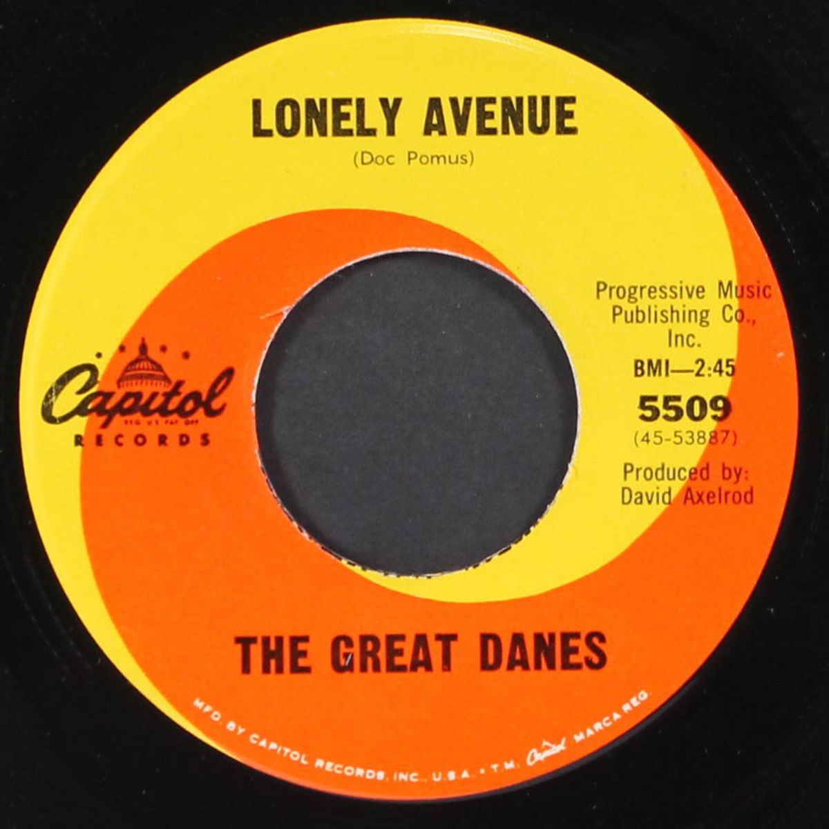lonely avenue / hey, senorita by GREAT DANES