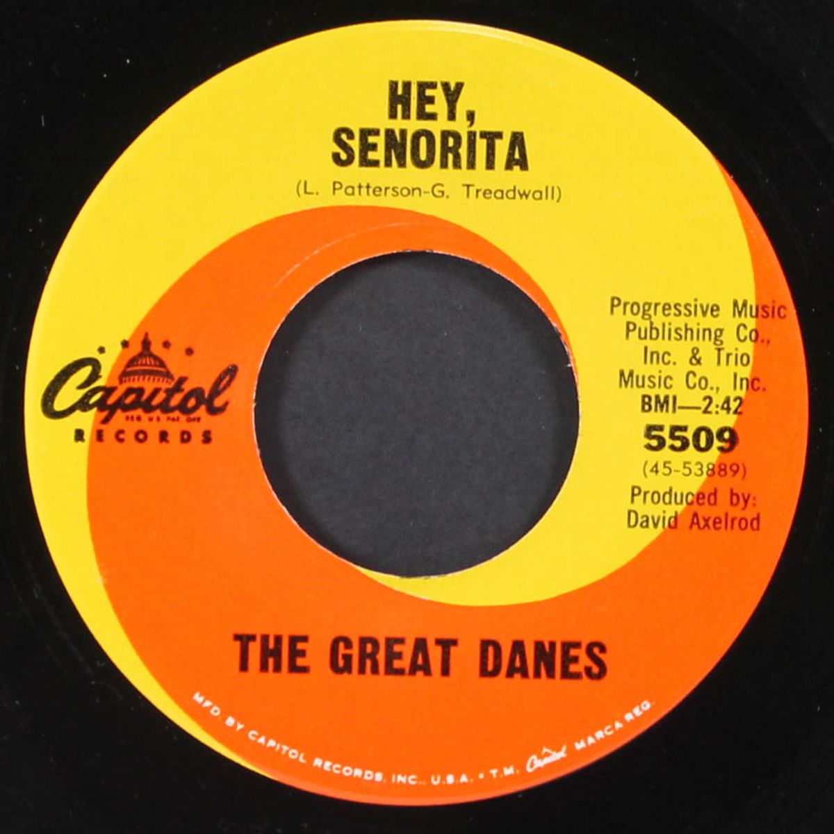lonely avenue / hey, senorita by GREAT DANES