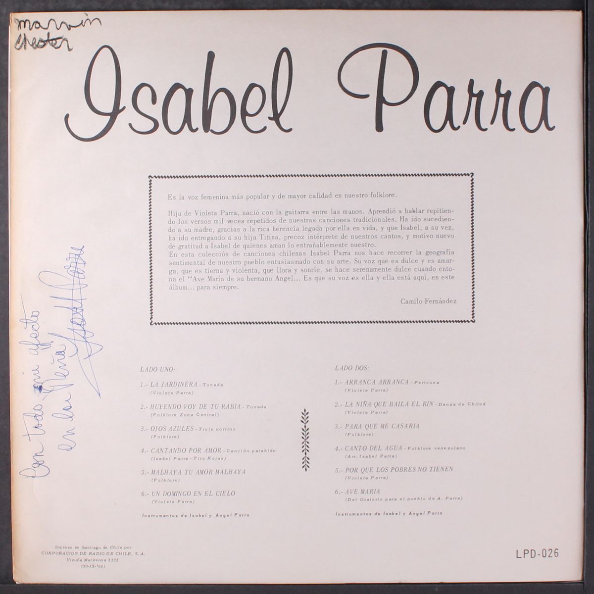 isabel parra by ISABEL PARRA
