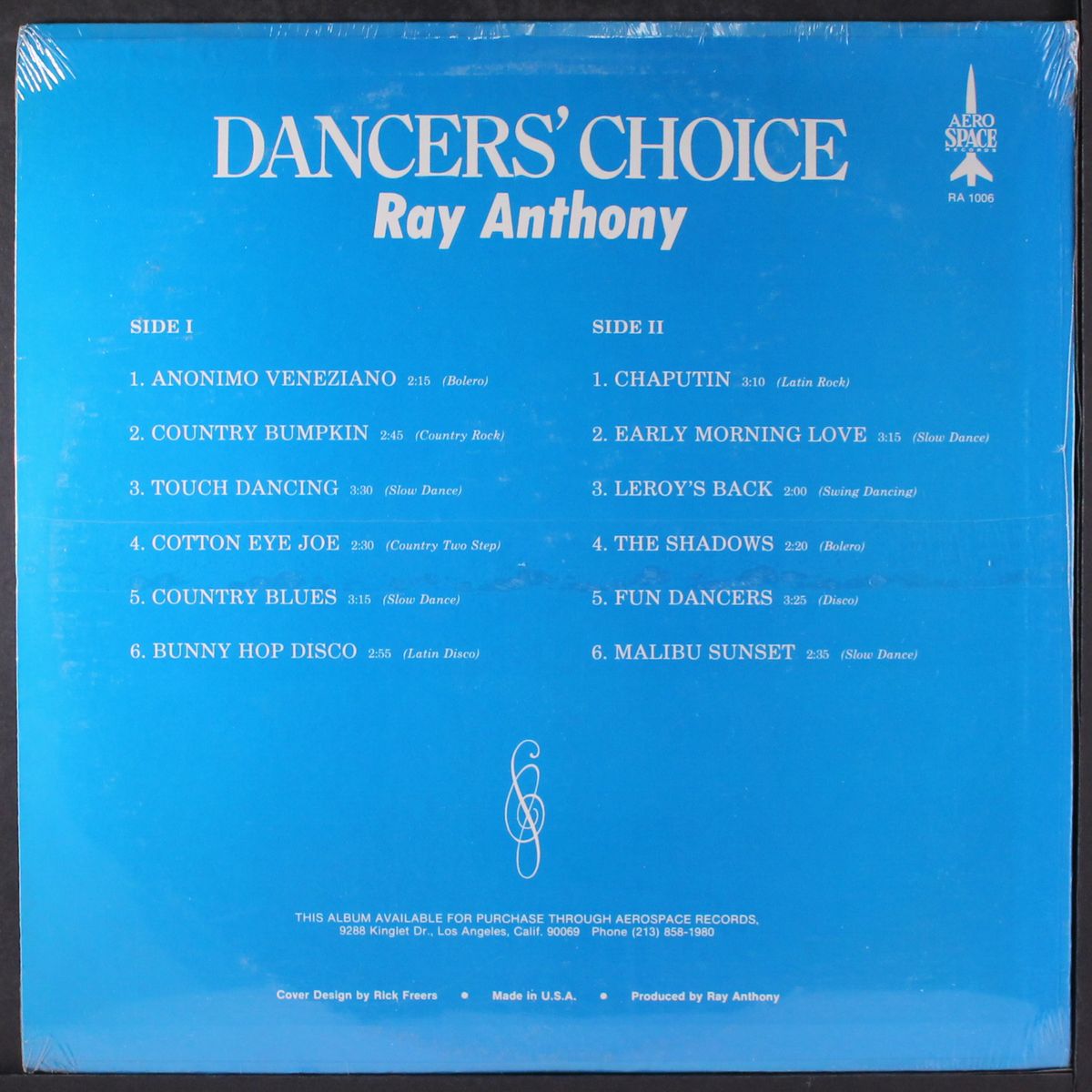 dancer's choice by RAY ANTHONY