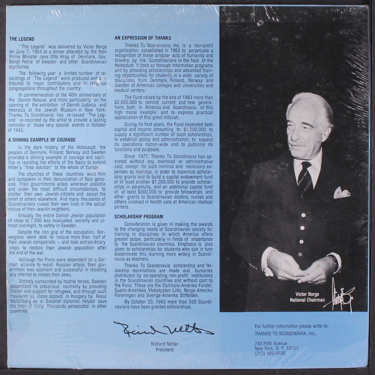 the legend by VICTOR BORGE