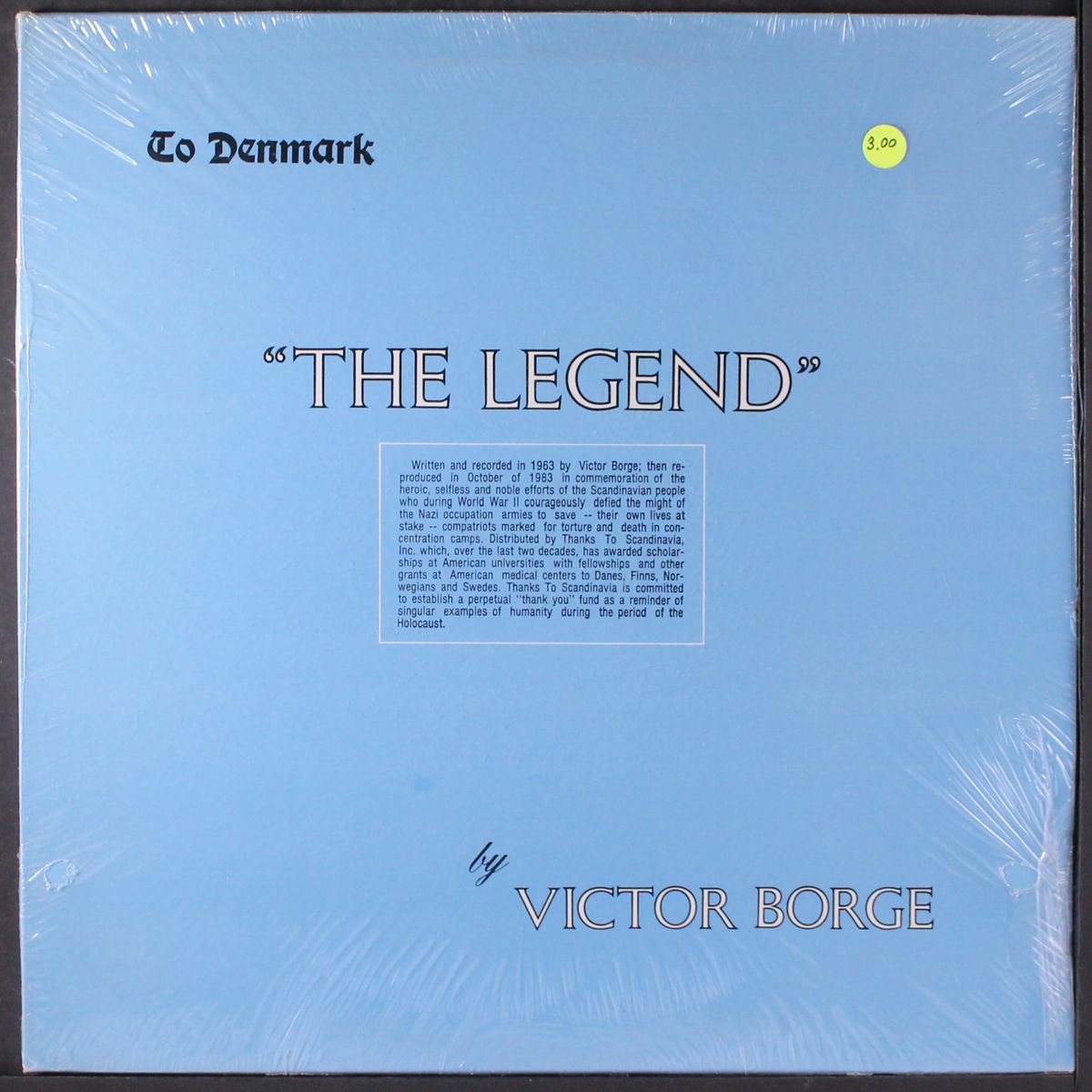 the legend by VICTOR BORGE