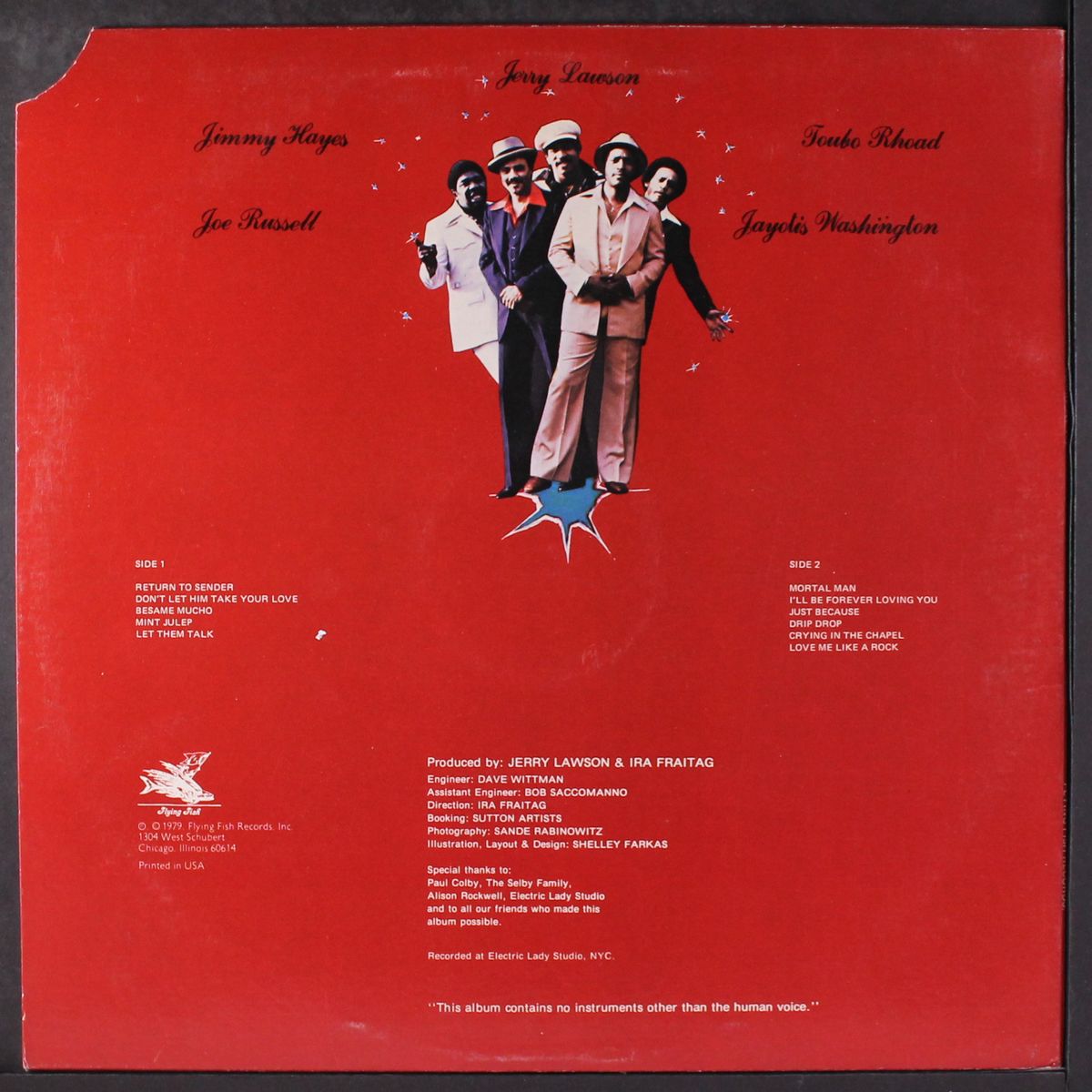 comin' at ya by PERSUASIONS