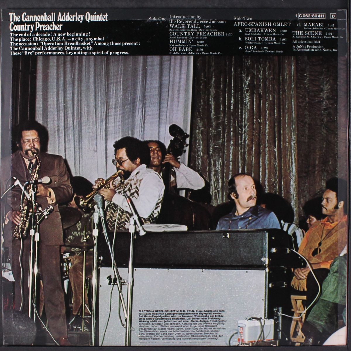 country preacher by CANNONBALL ADDERLEY