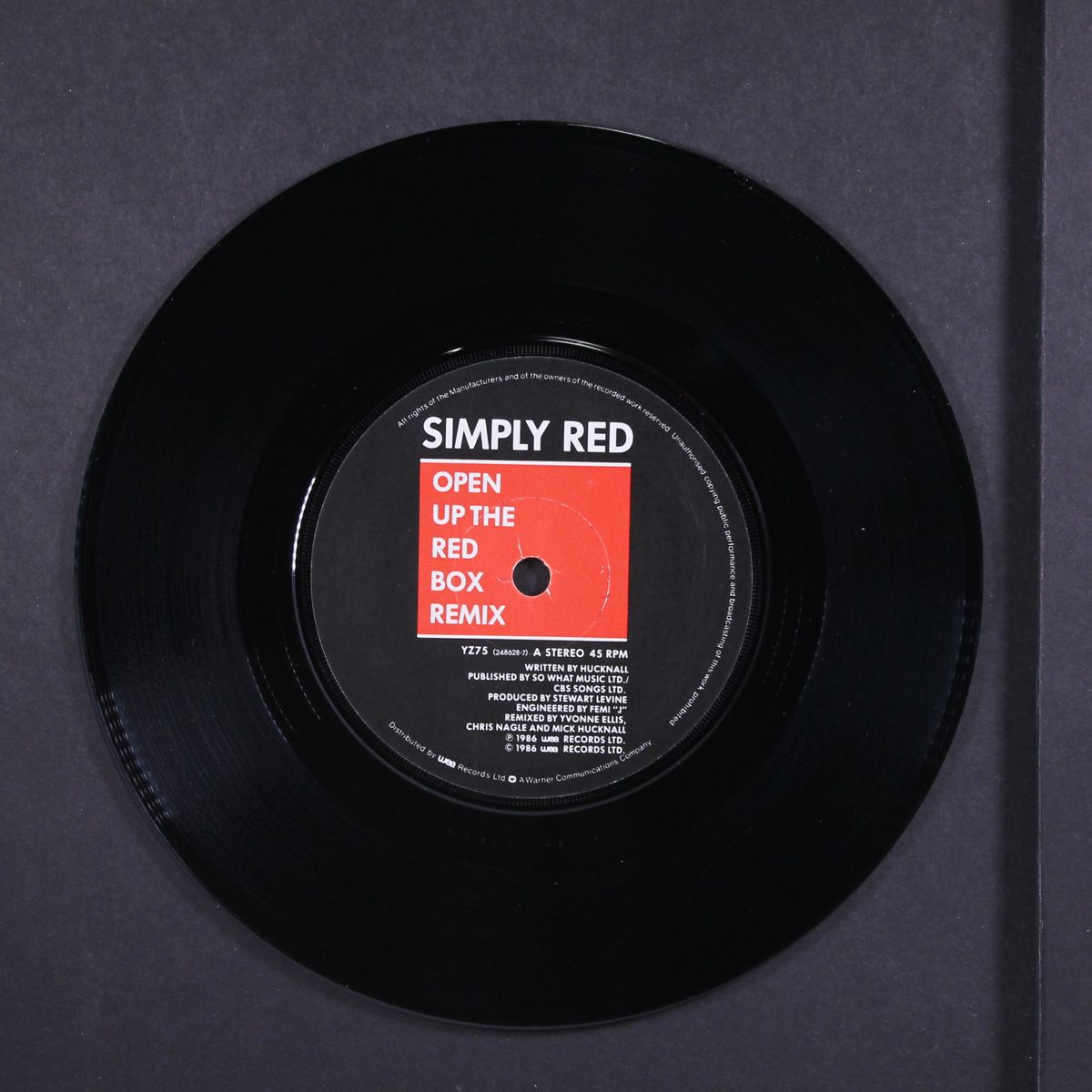 open up the red box by SIMPLY RED