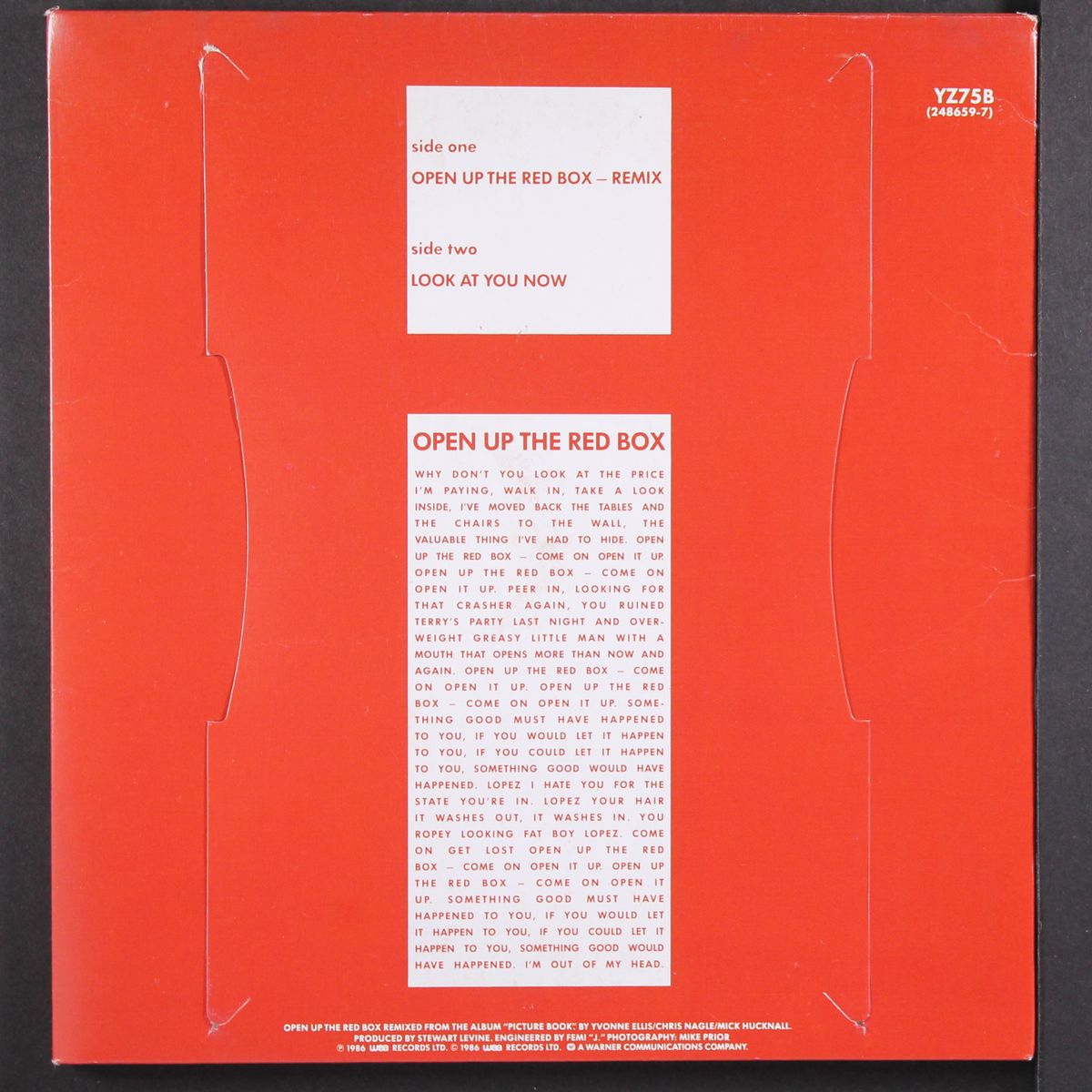 open up the red box by SIMPLY RED
