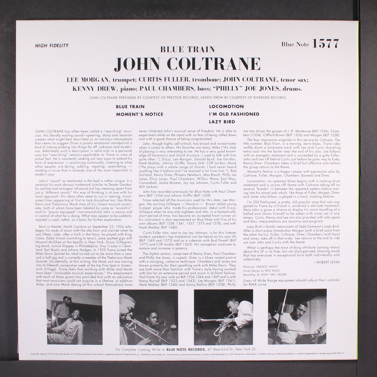 blue train by JOHN COLTRANE