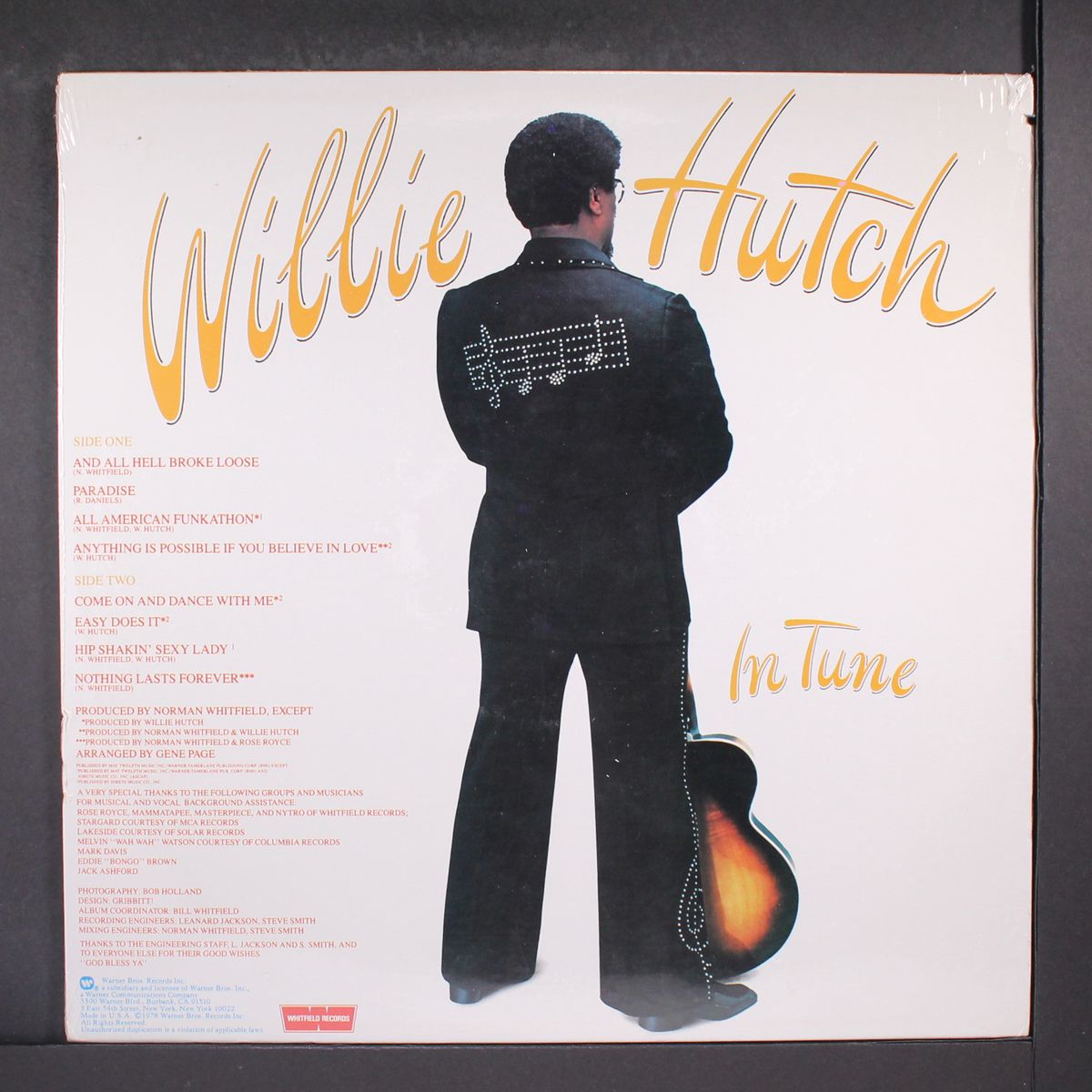 in tune by WILLIE HUTCH