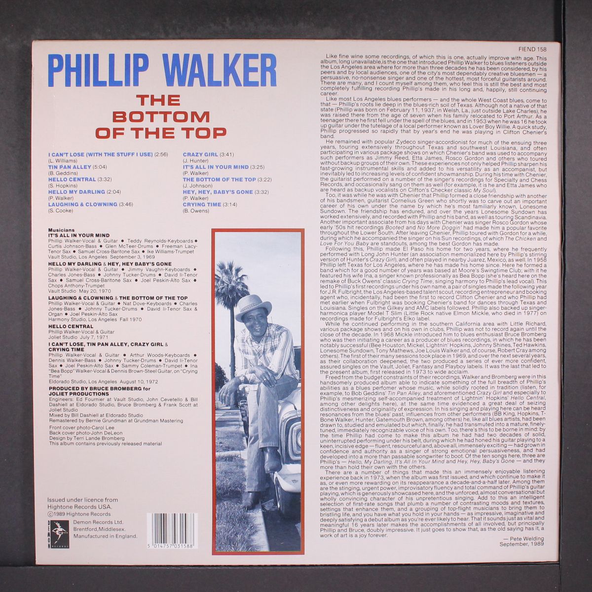 the bottom of the top by PHILLIP WALKER