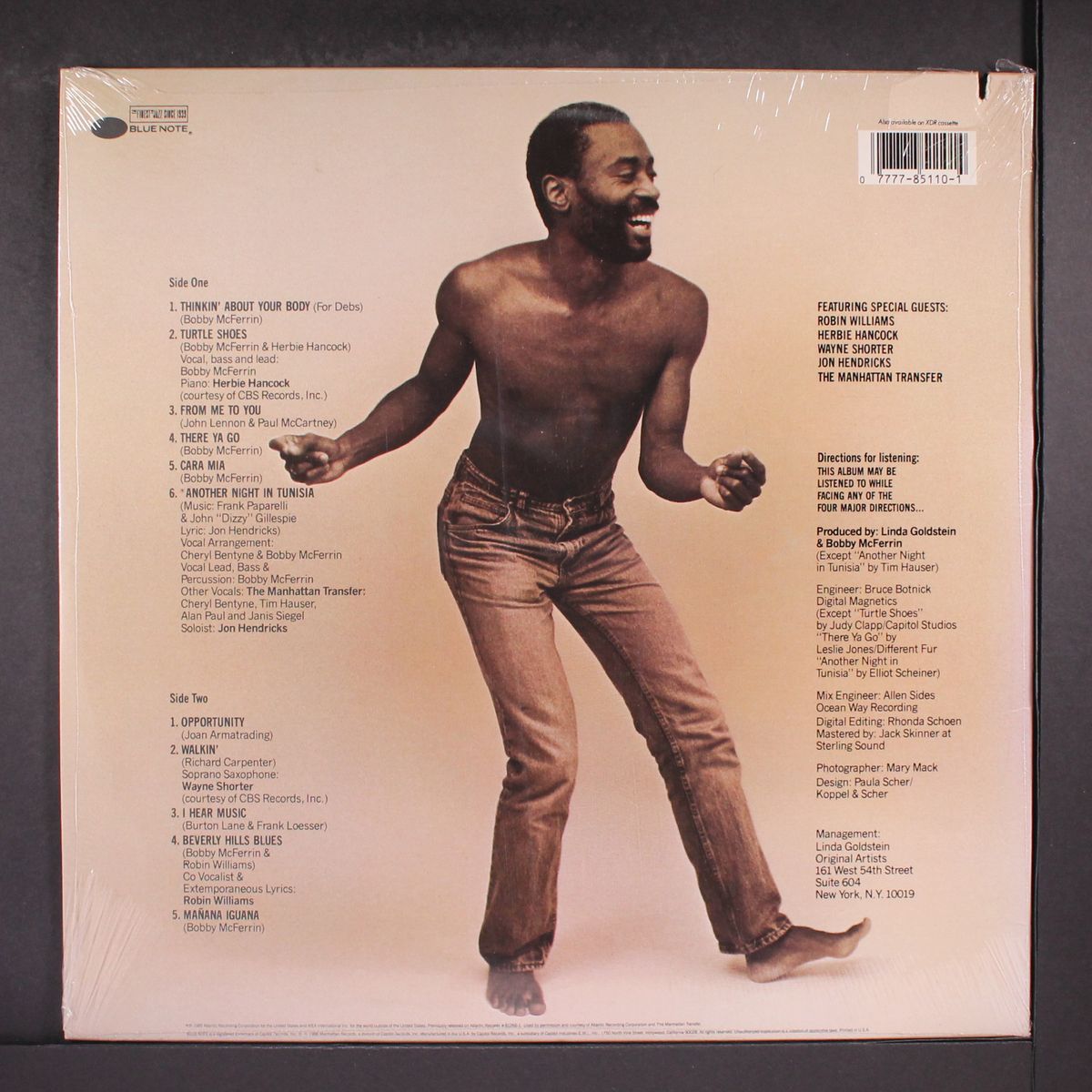 spontaneous inventions by BOBBY MCFERRIN