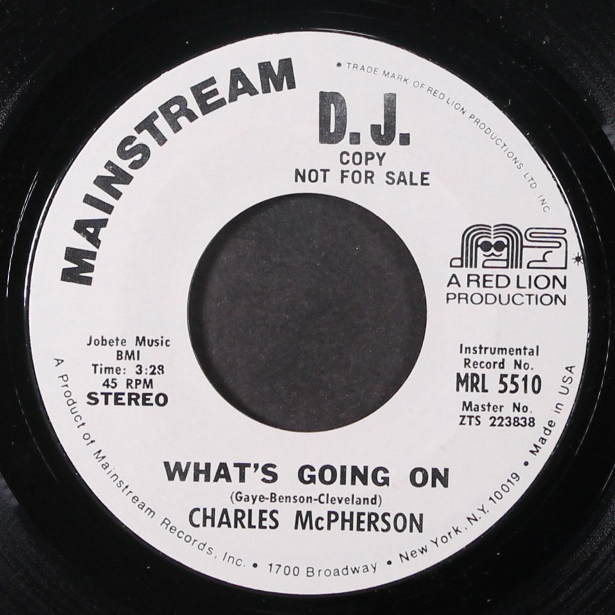 what's going on / same by CHARLES MCPHERSON