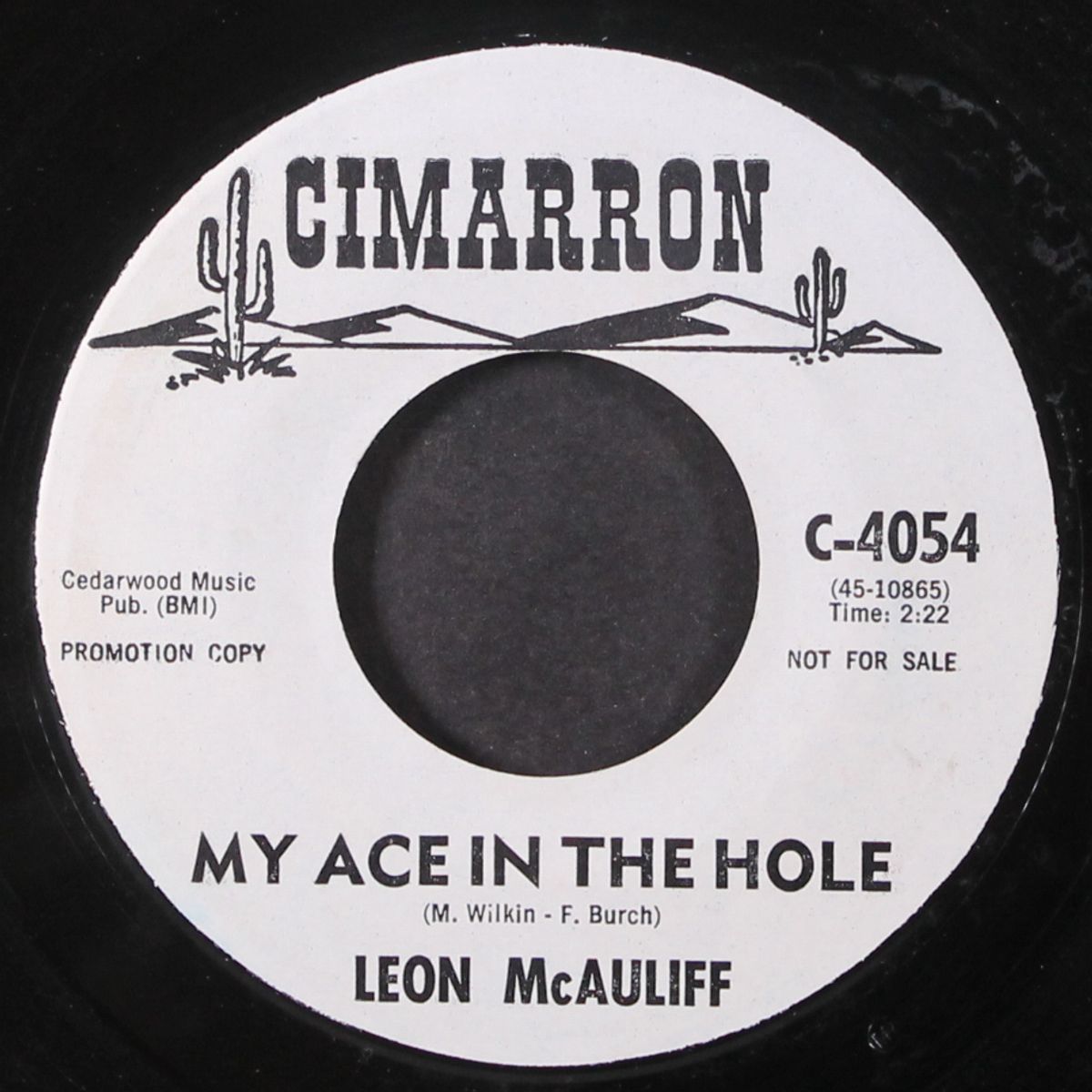 night life / my ace in the hole by LEON MCAULIFF