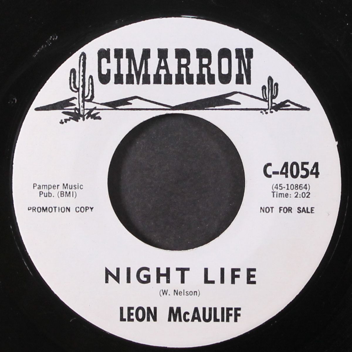 night life / my ace in the hole by LEON MCAULIFF