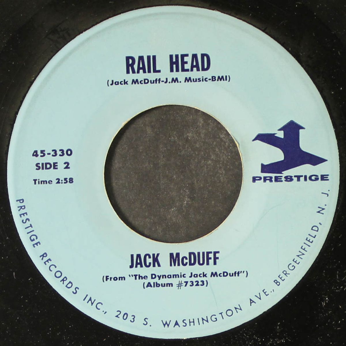 once in a lifetime / rail head by BROTHER JACK MCDUFF