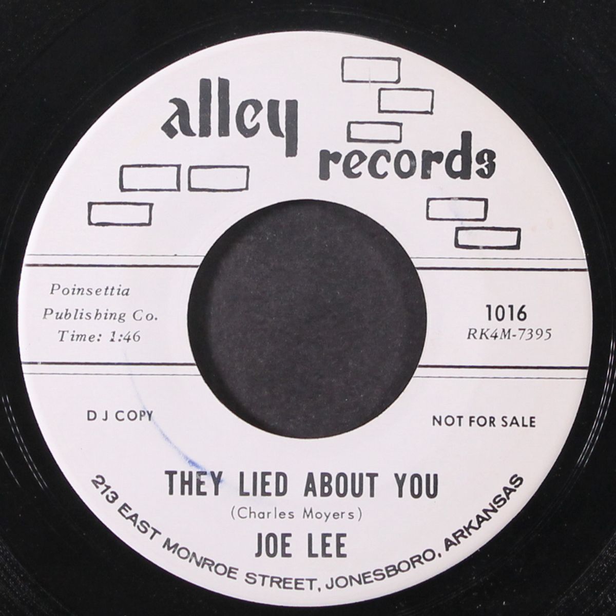 arkansas gal / they lied about you by JOE LEE