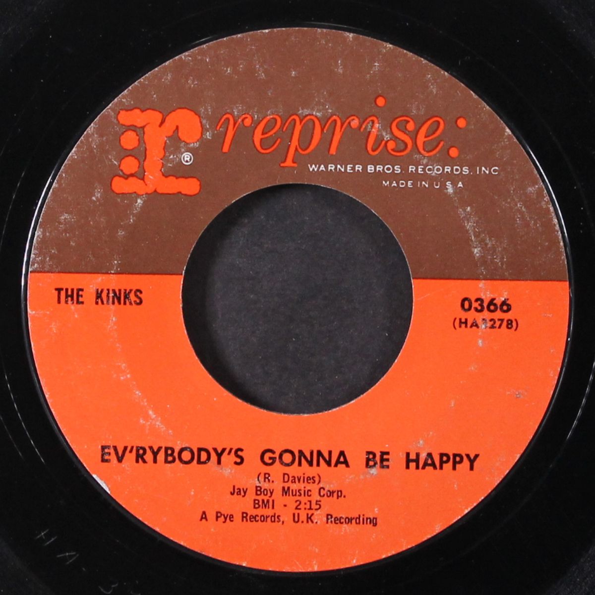 ev'rybody's gonna be happy / who'll be the next in line by KINKS