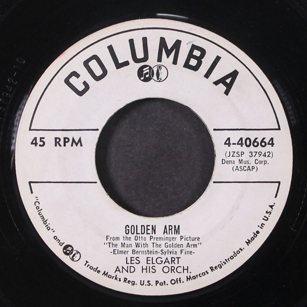 golden arm / d.j. jamboree by LES ELGART