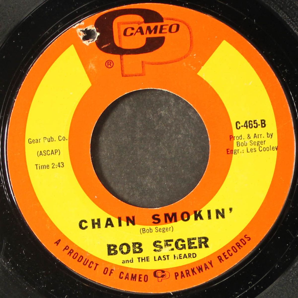 persecution smith / chain smokin' by BOB SEGER & LAST HEARD