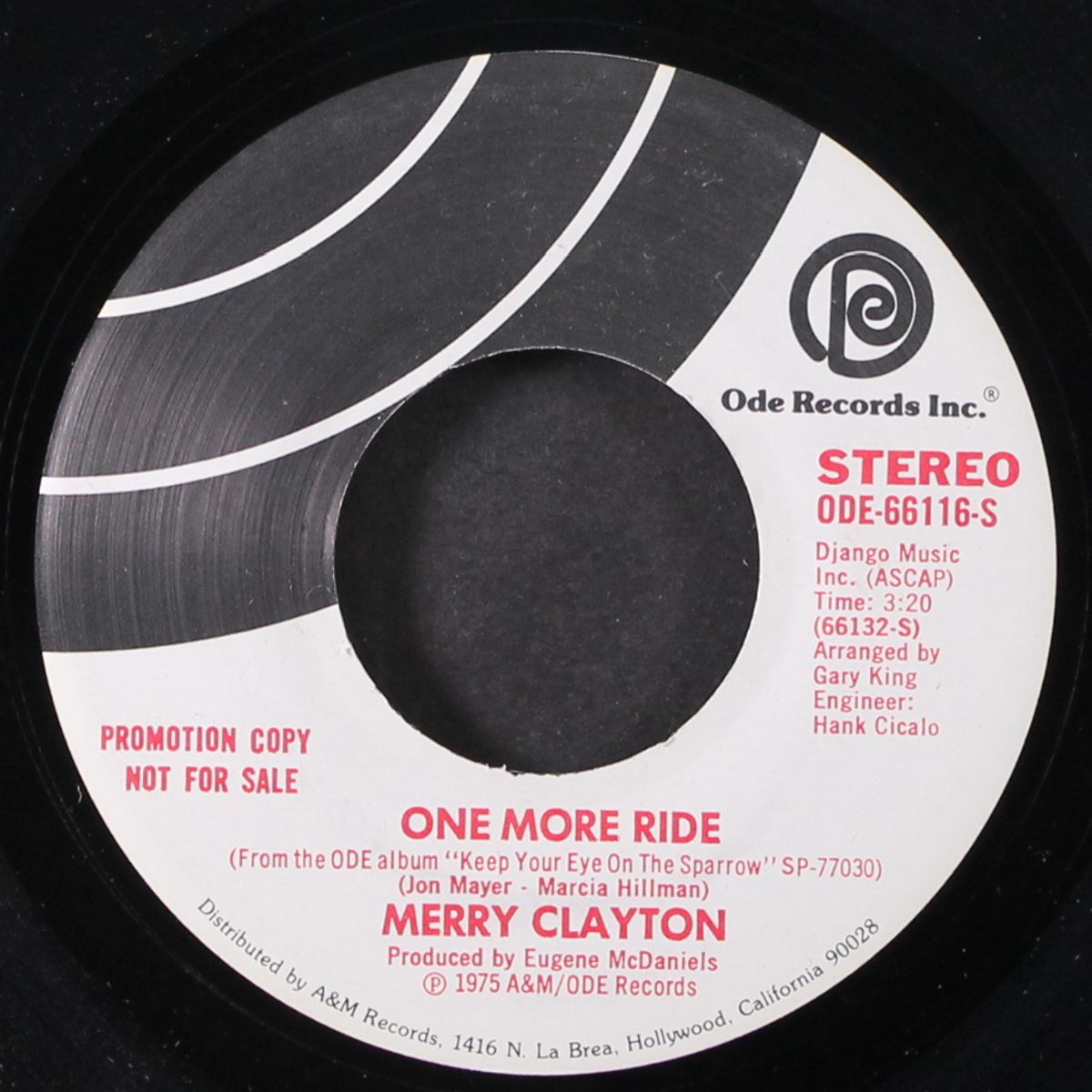 one more ride / mono by MERRY CLAYTON