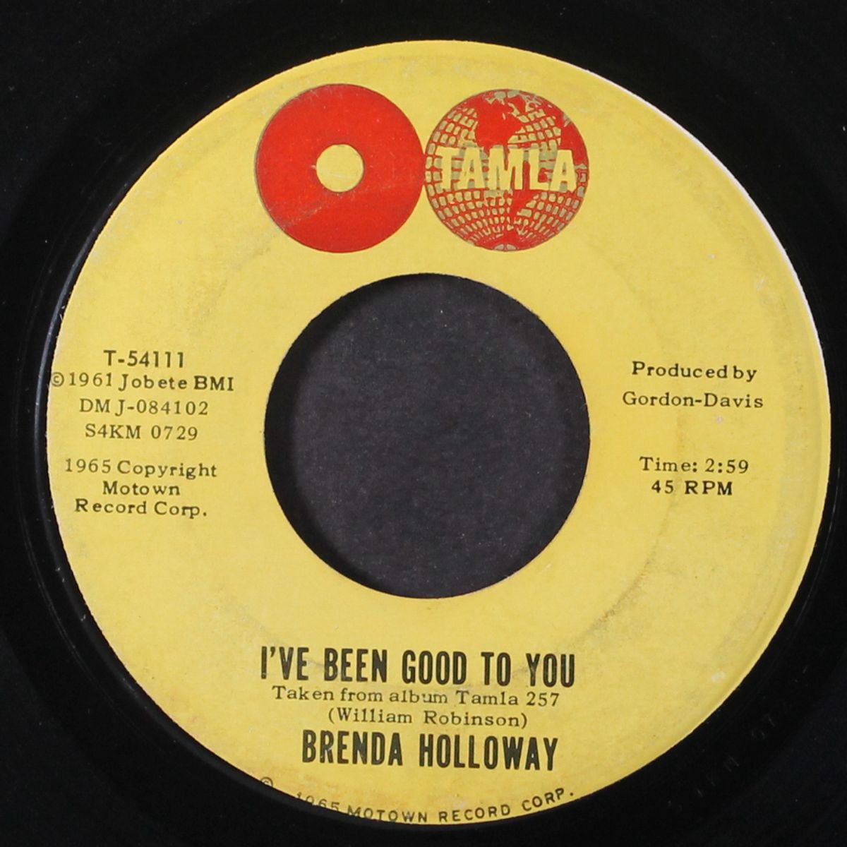 when i'm gone / i've been good to you by BRENDA HOLLOWAY