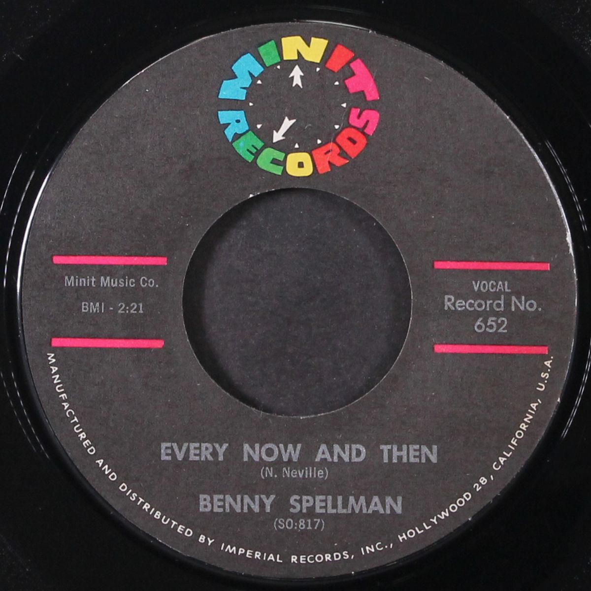 every now and then by BENNY SPELLMAN