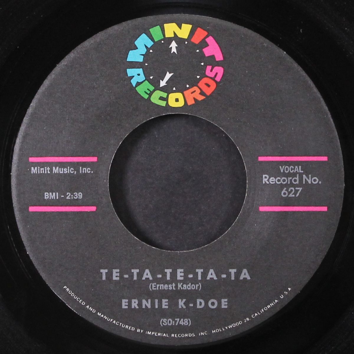 real man / te-ta-te-ta-ta by ERNIE K-DOE