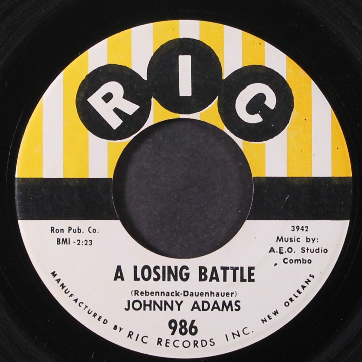 who's gonna love you / a losing battle by JOHNNY ADAMS