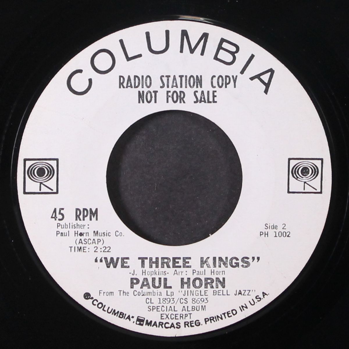 now hear this / we three kings by PAUL HORN